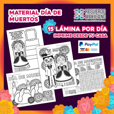 Material Dia de Muertos