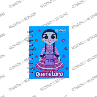 Libreta de bolsillo Querétaro Pinal de Amoles Rosa