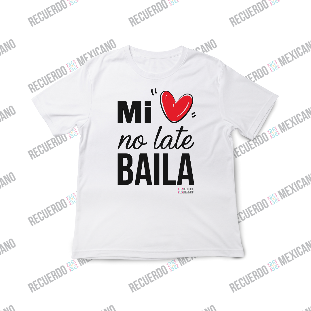 Playera Mi corazón baila