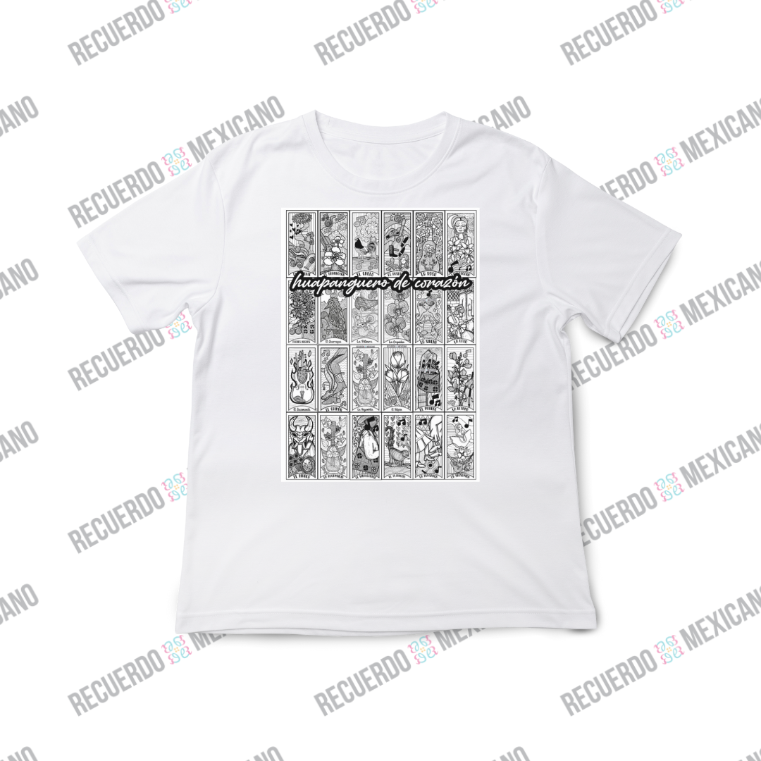 Playera Huapanguero de corazón