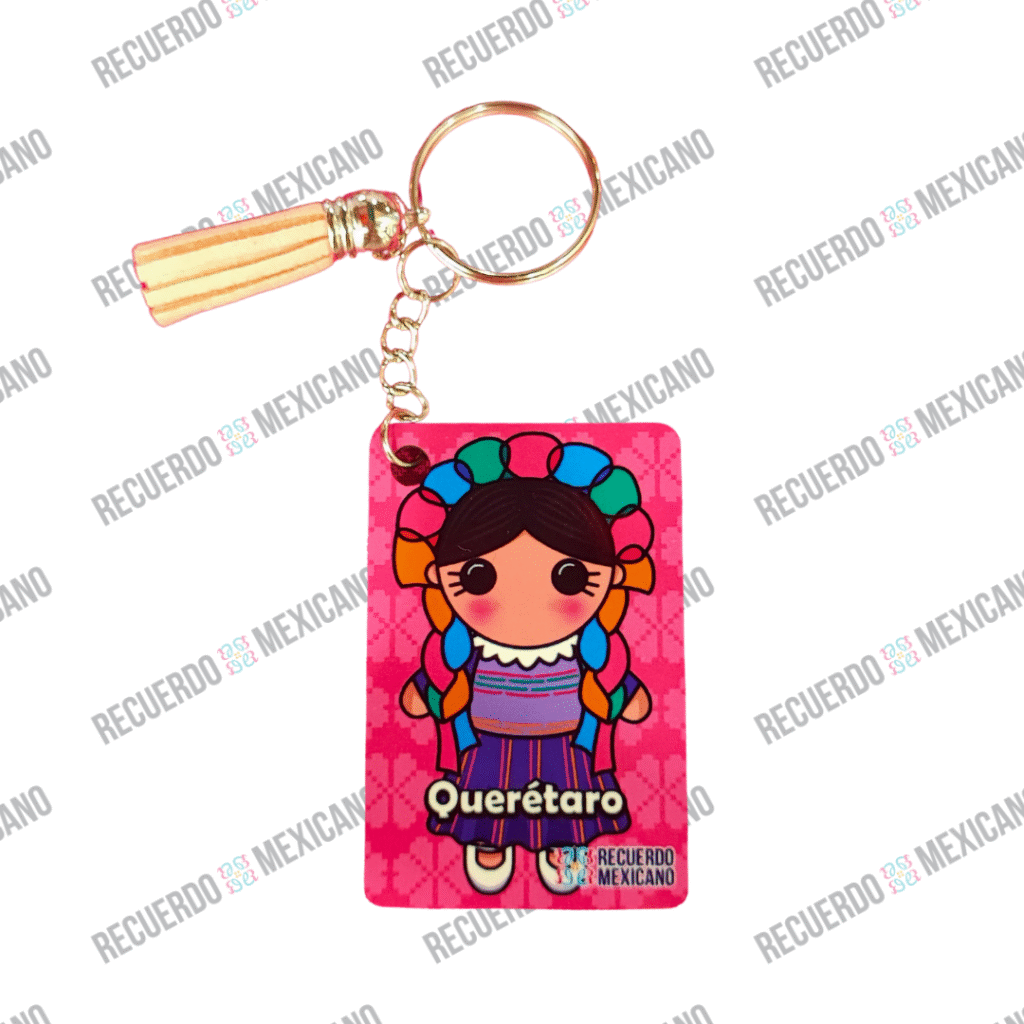 Llavero Muñeca Queretana