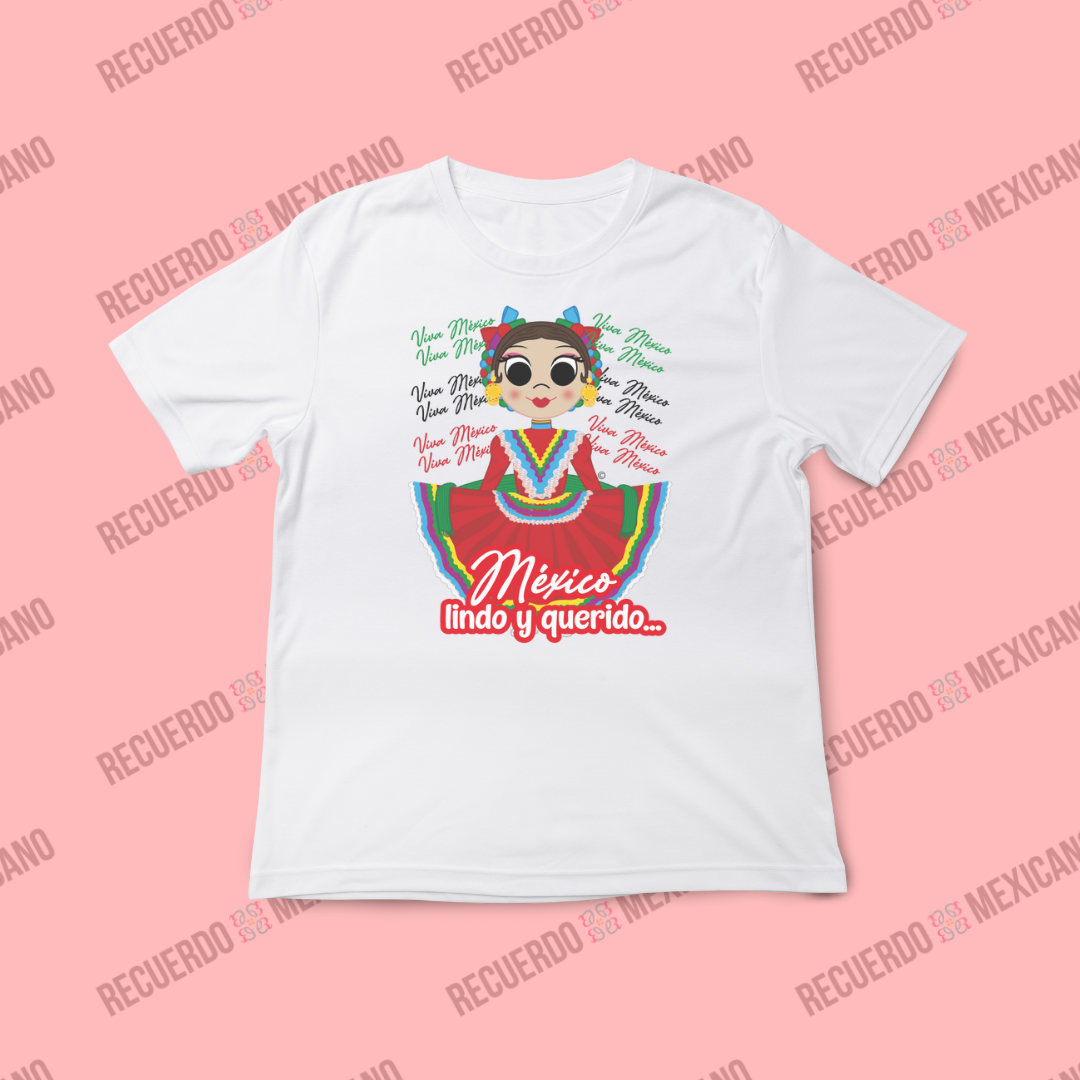 Playera Jalisco México lindo y querido