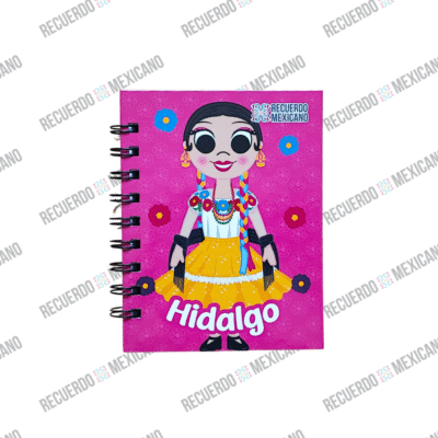 Libreta de bolsillo Hidalgo falda rosa
